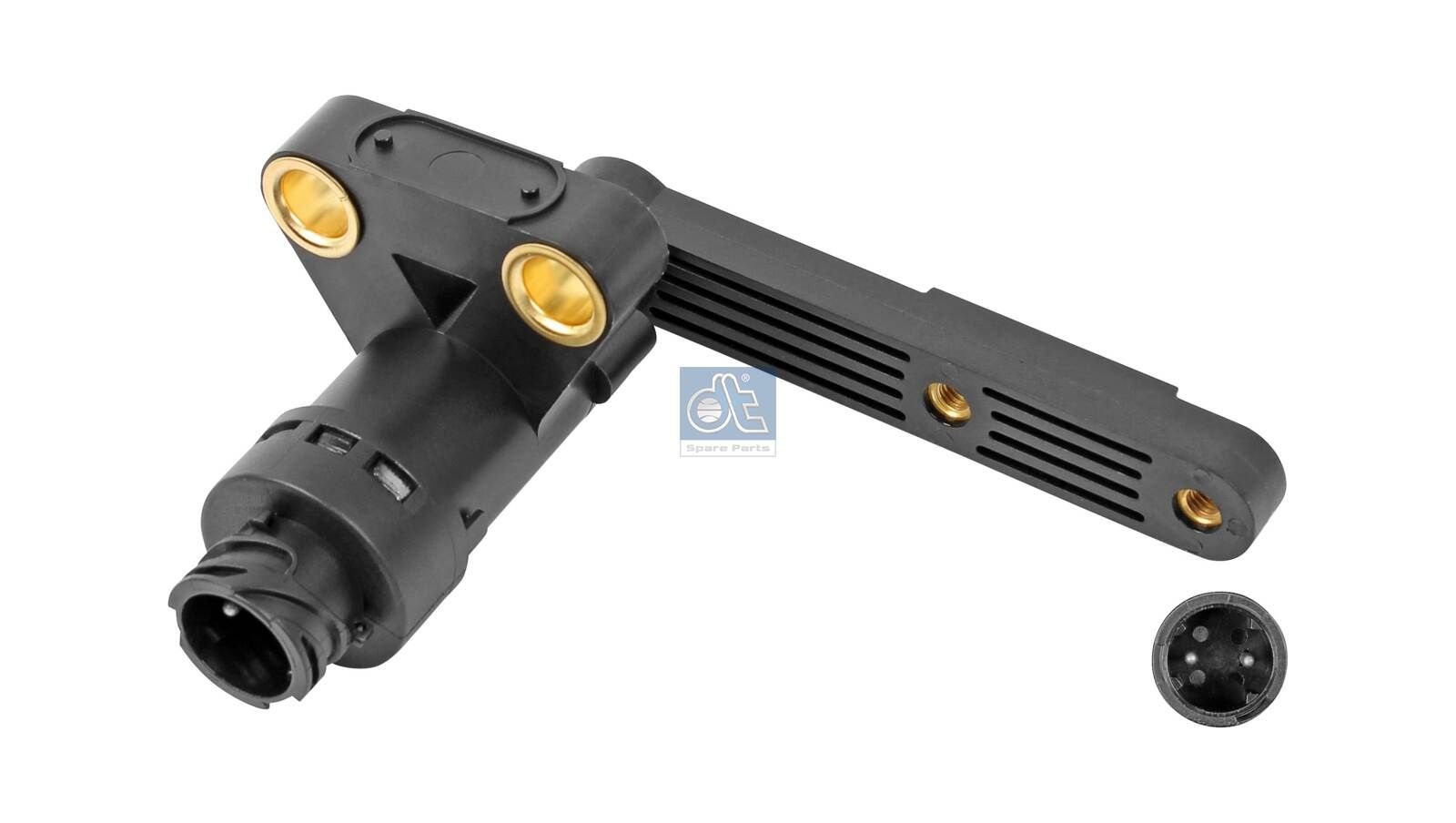 Füllstandsensor Luftfederung (Bajonett, anzahl der Pins 2, 24V) passt zu: DAF 65, 65 CF, 75, 75 CF, 85, 85 CF, 95 XF, CF 65, CF 75, CF 85, LF, LF 45, LF 55, XF 105, XF 106, XF 95; RVI KERAX 07.92-