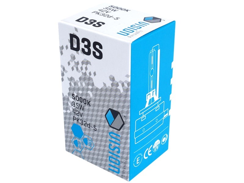 Vision Xenon Glühlampe D3S 5000K 42V 35W PK32D-5 Xenon Autolampe