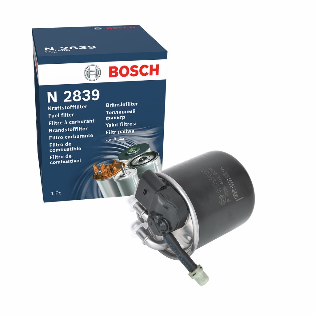 Kraftstofffilter “BOSCH Leitungsfilter , 86,5 mm, 91 mm”