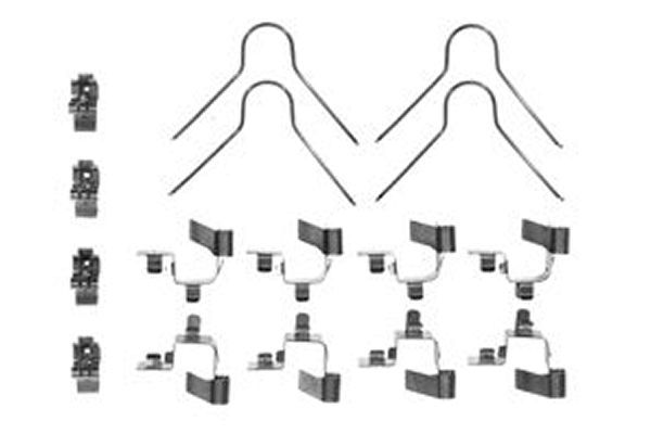 Zubehörsatz, Scheibenbremsbelag