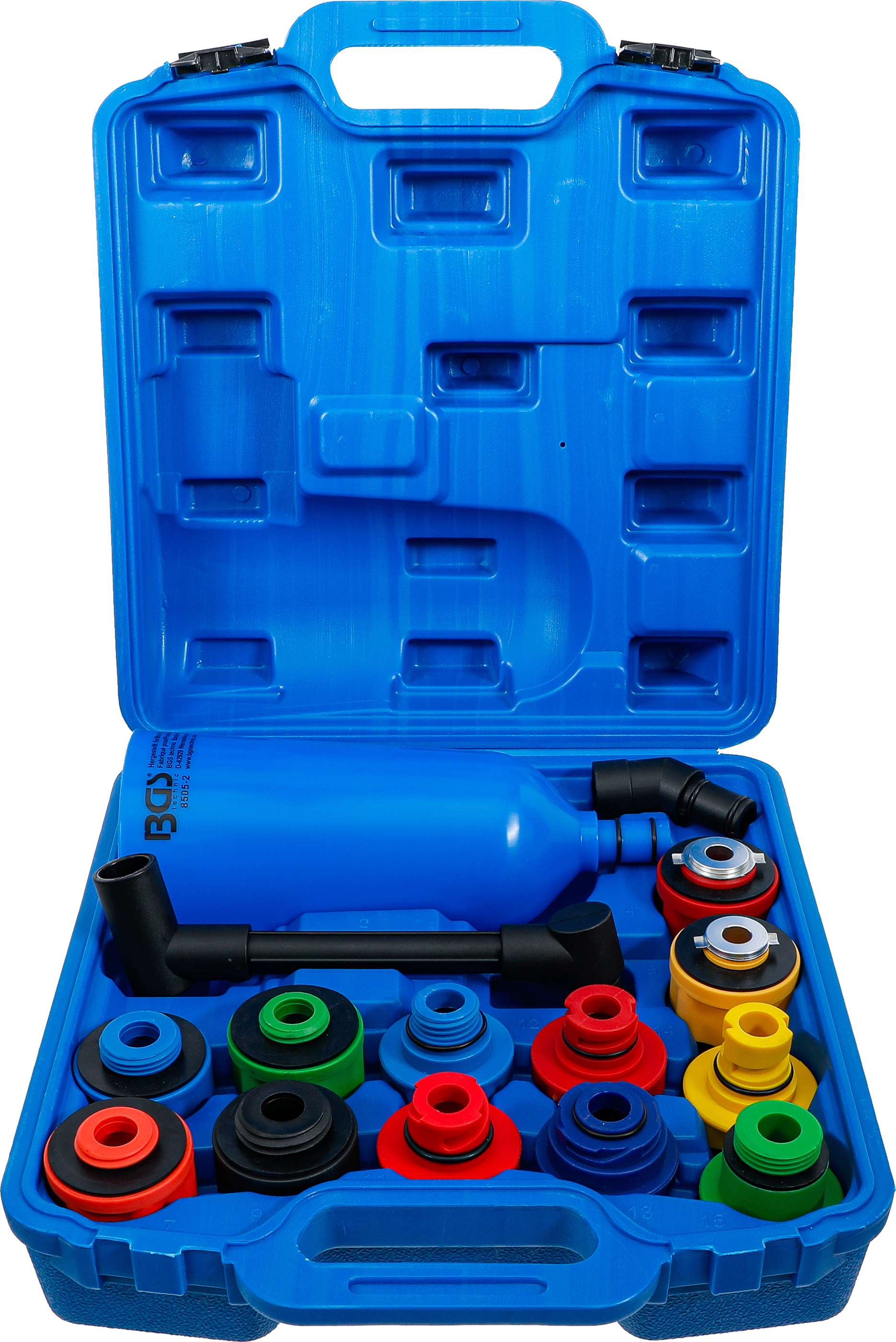 BGS Öl-Einfülltrichter-Satz | Kunststoffausführung | 15-tlg.