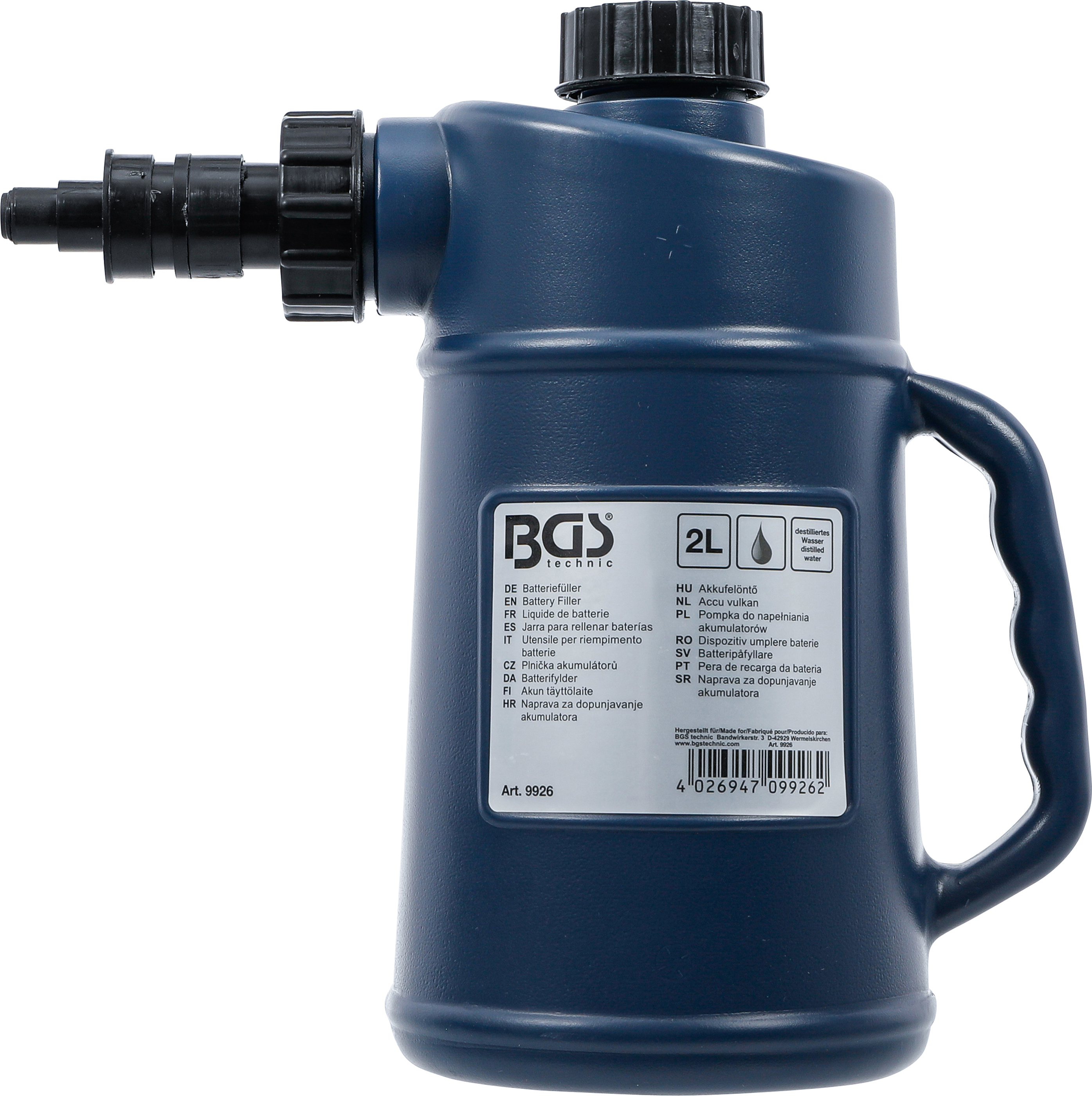 BGS Batteriefüller | 2 Liter