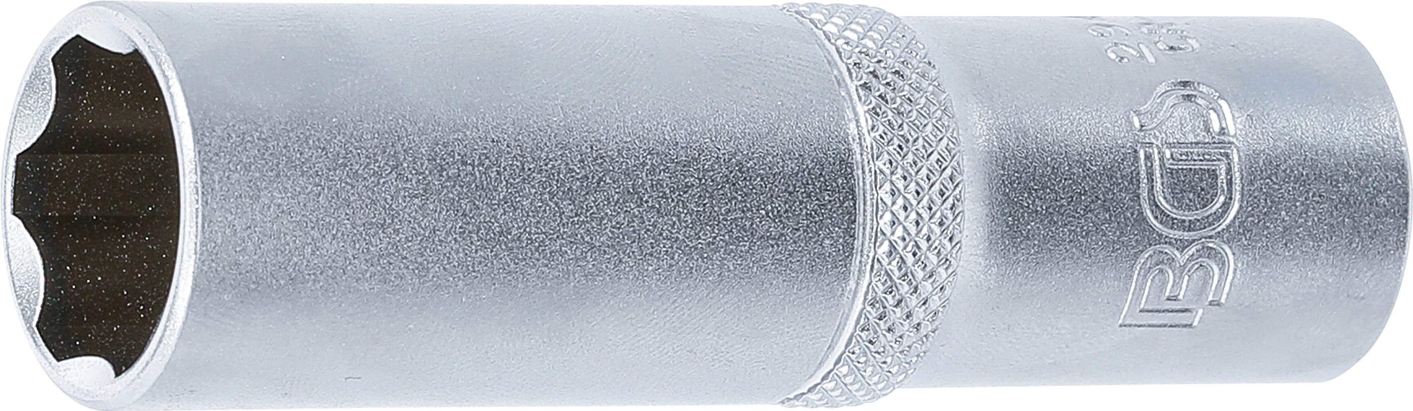 BGS Steckschlüssel-Einsatz Super Lock, tief | Antrieb Innenvierkant 12,5 mm (1/2") | SW 16 mm