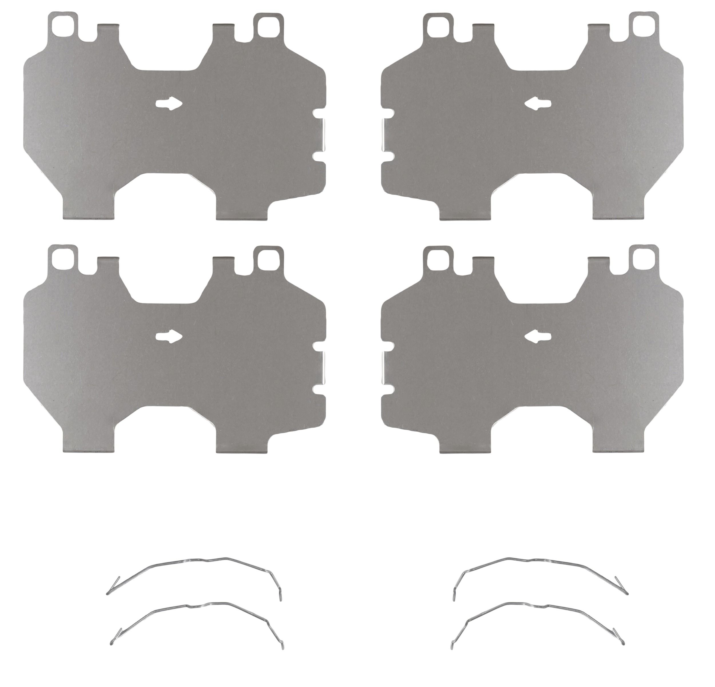 Bremsbelagsatz, Scheibenbremse