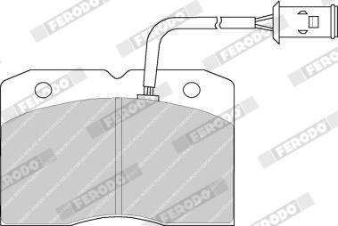 Bremsbelagsatz, Scheibenbremse