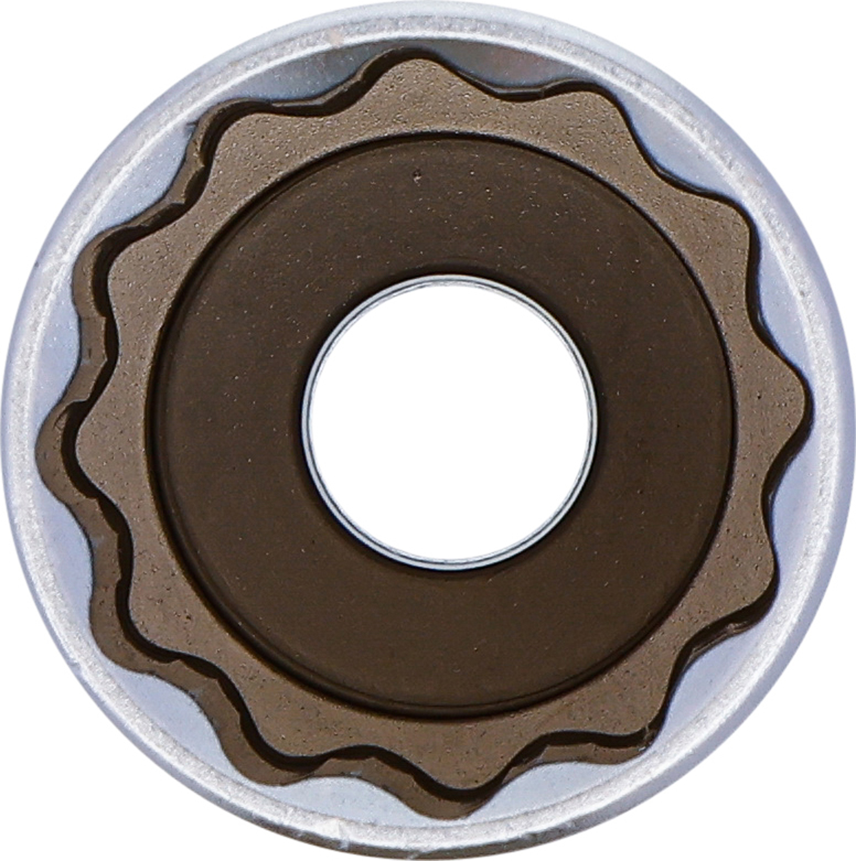 BGS Steckschlüssel-Einsatz Zwölfkant, tief | Antrieb Innenvierkant 12,5 mm (1/2") | SW 26 mm