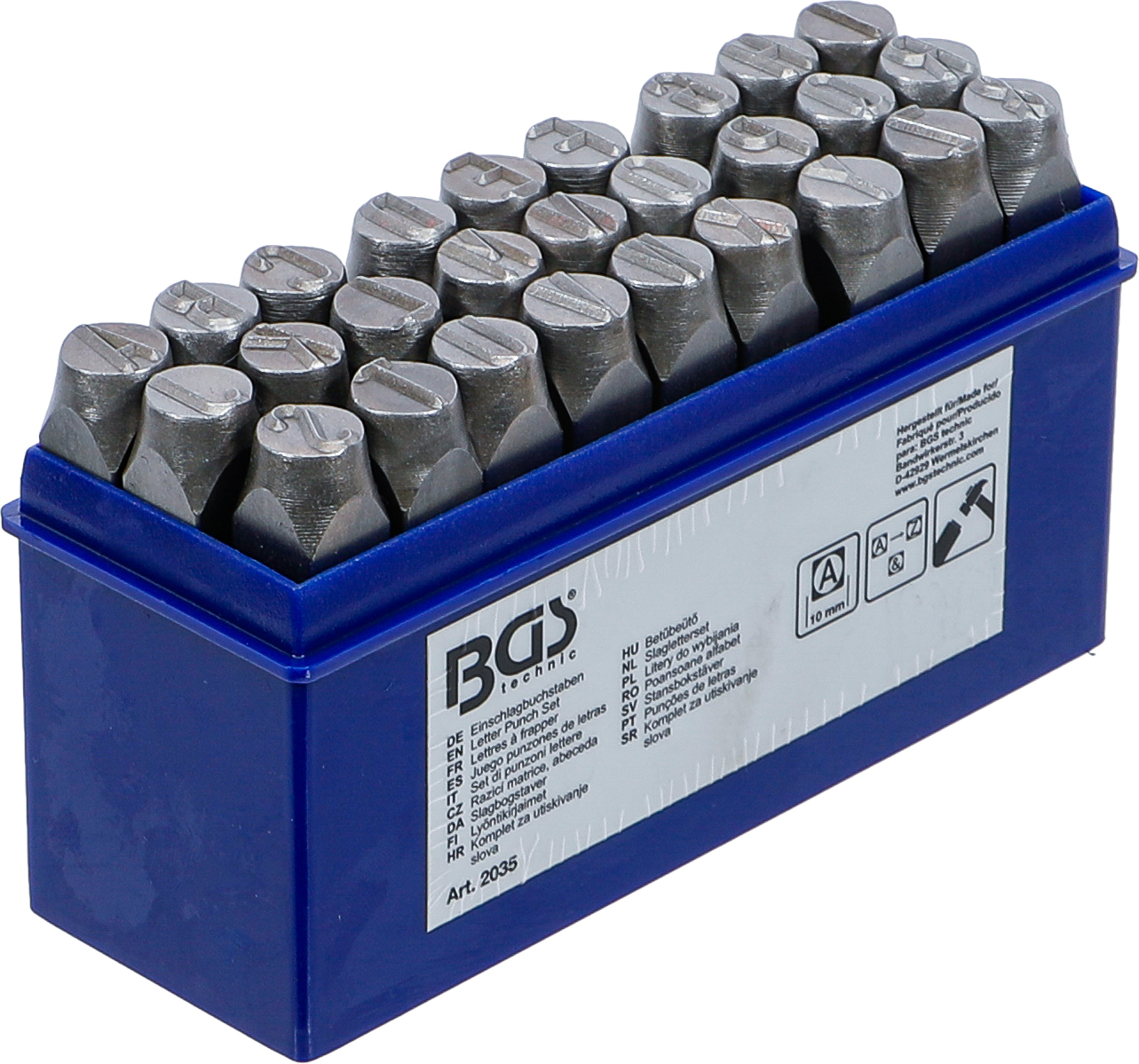 BGS Einschlagbuchstaben | 10 mm