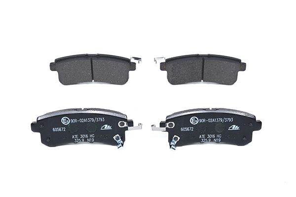 Bremsbelagsatz, Scheibenbremse