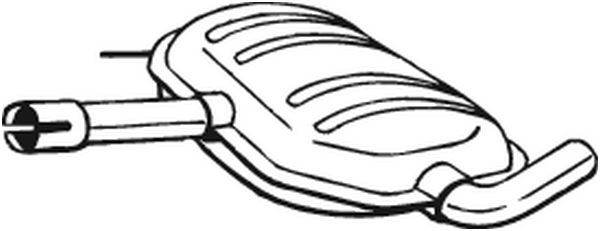 Mittelschalldämpfer