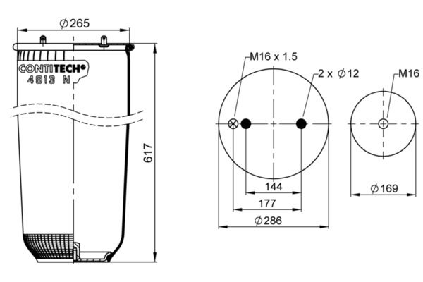 Federbalg, Luftfederung