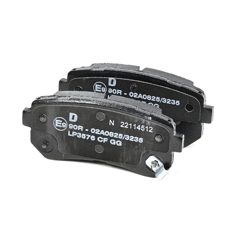 Bremsbelagsatz, Scheibenbremse