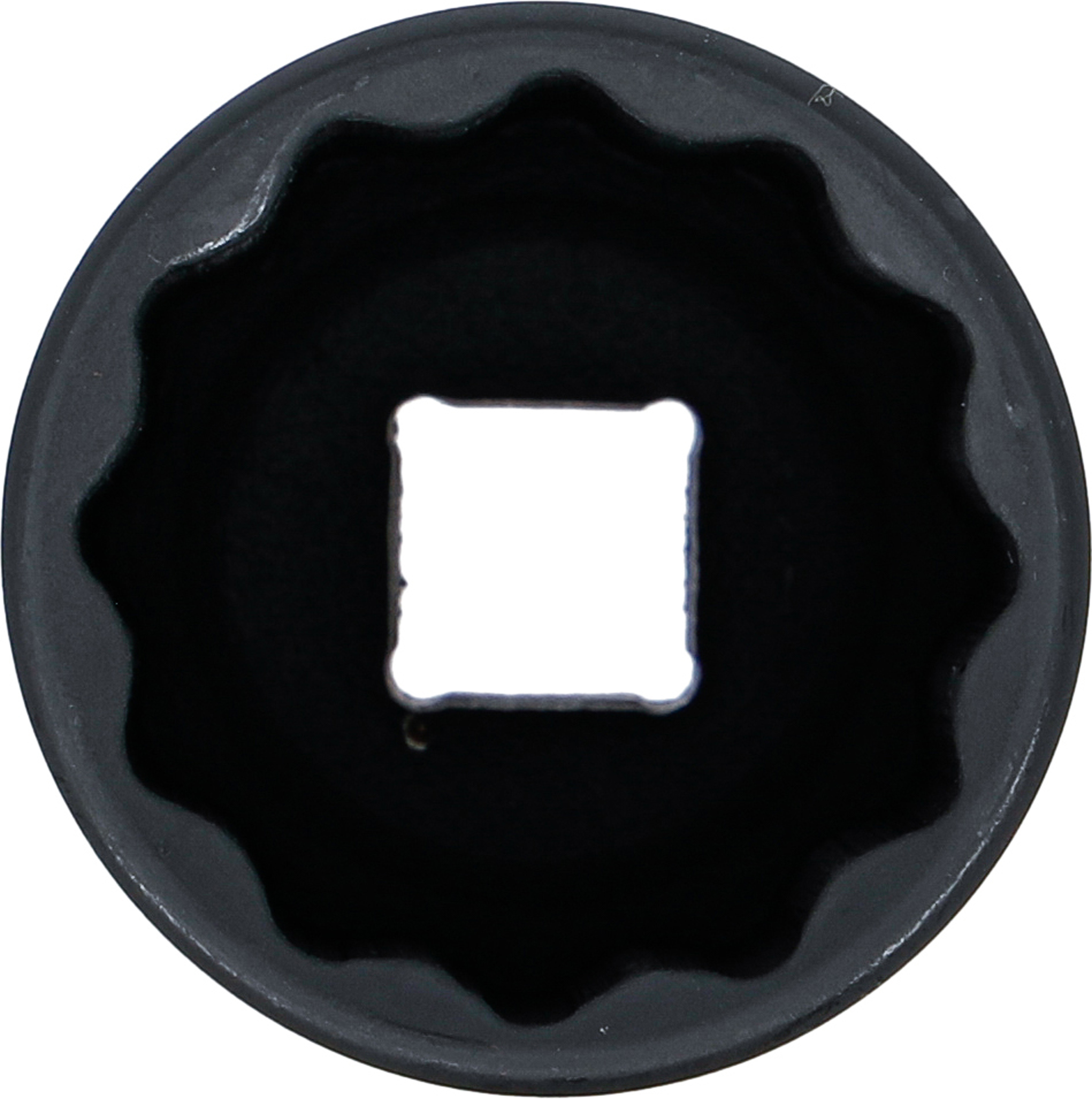 BGS Kraft-Steckschlüssel-Einsatz Zwölfkant, tief | Antrieb Innenvierkant 12,5 mm (1/2") | SW 34 mm
