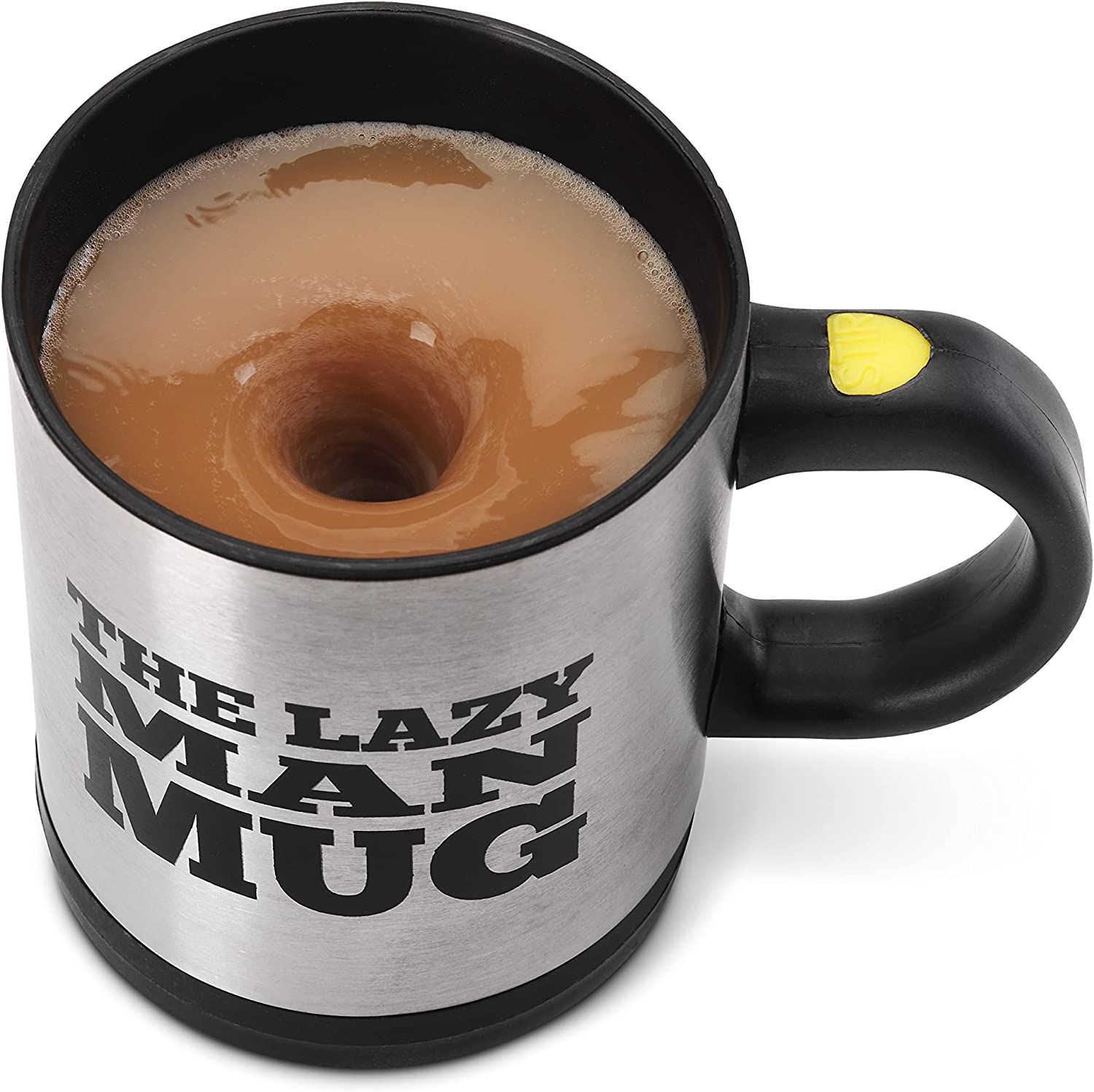 The Lazy Man Mug Tasse die selbst umrührt