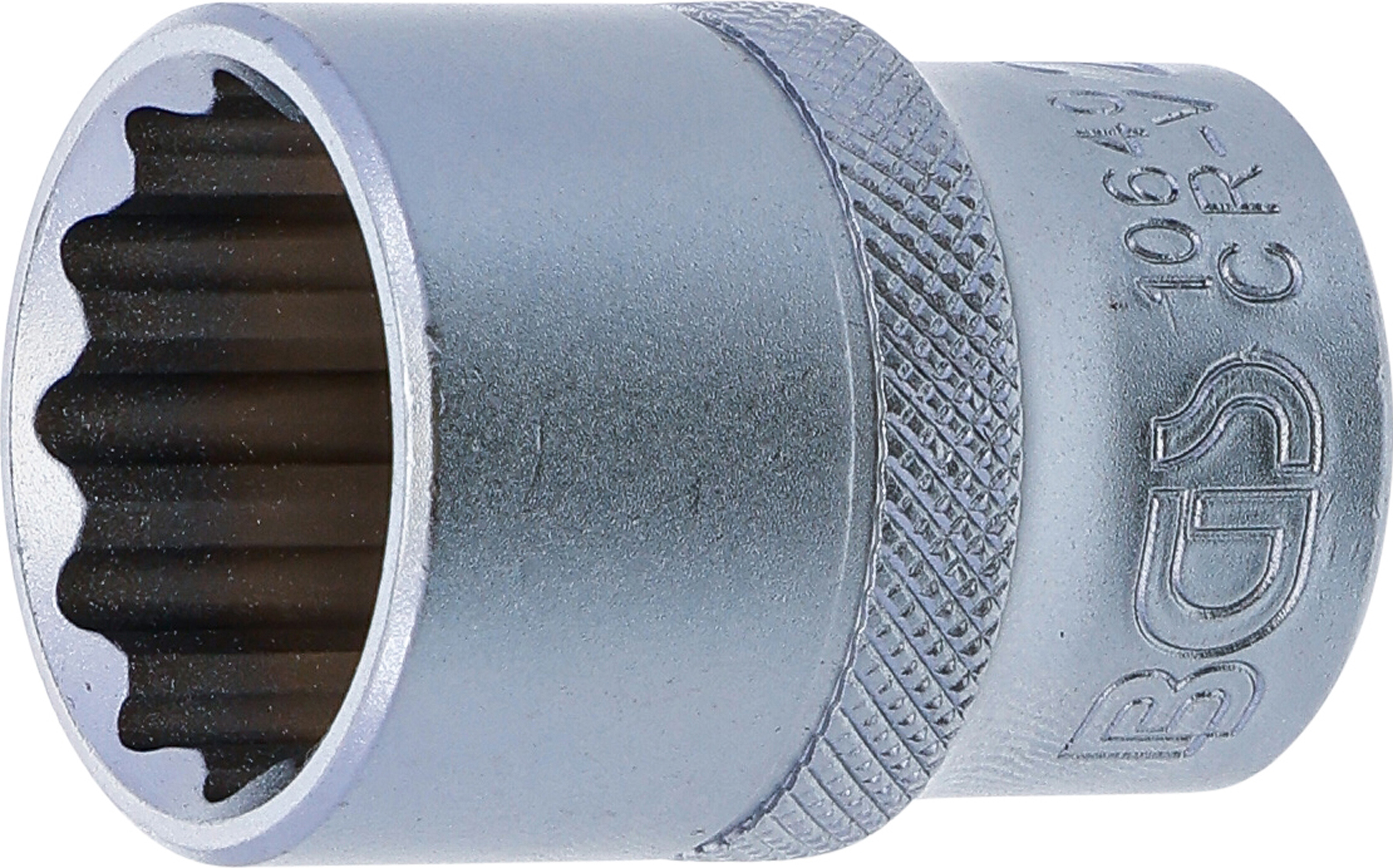 BGS Steckschlüssel-Einsatz Zwölfkant | Antrieb Innenvierkant 12,5 mm (1/2") | SW 20 mm
