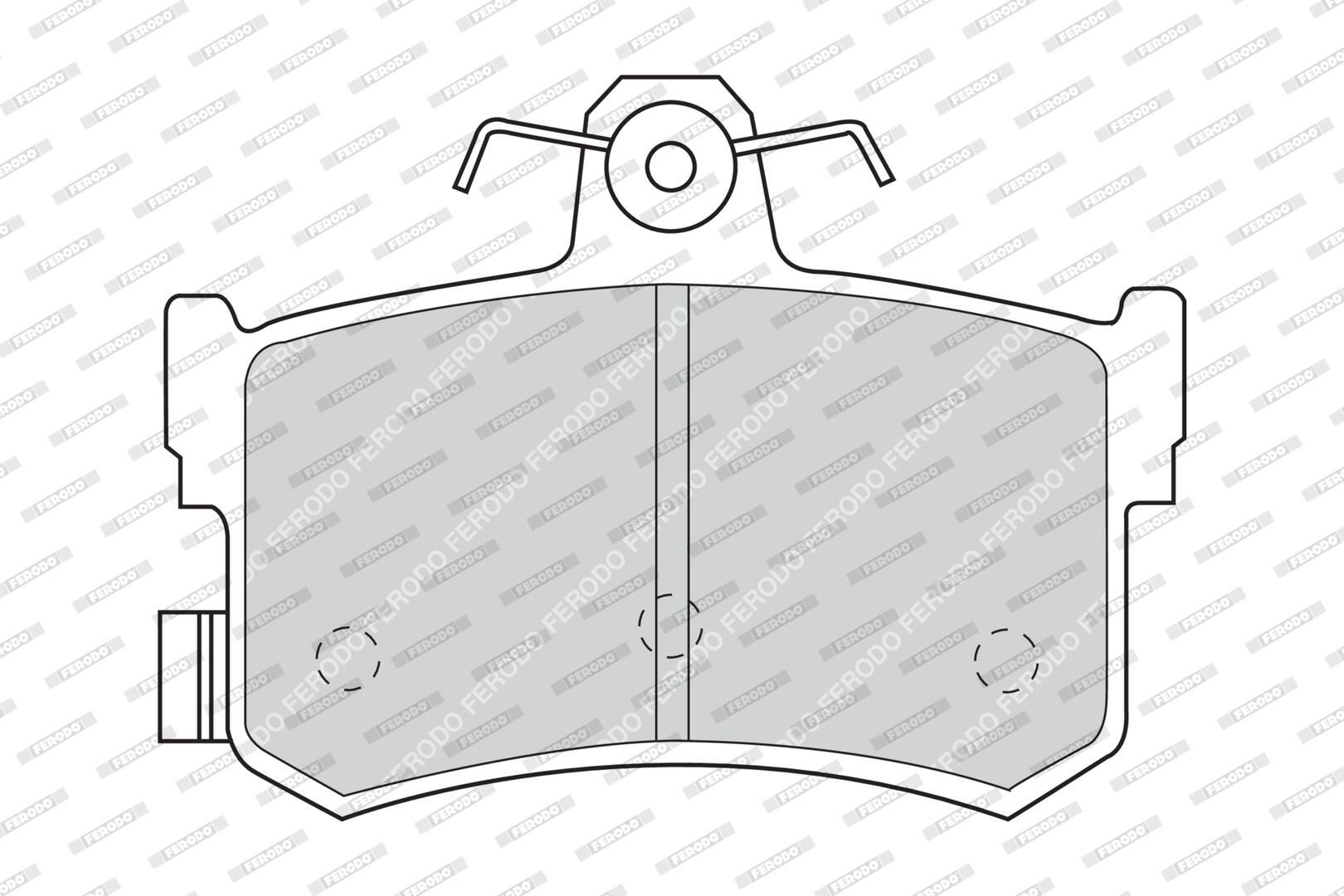 Bremsbelagsatz, Scheibenbremse