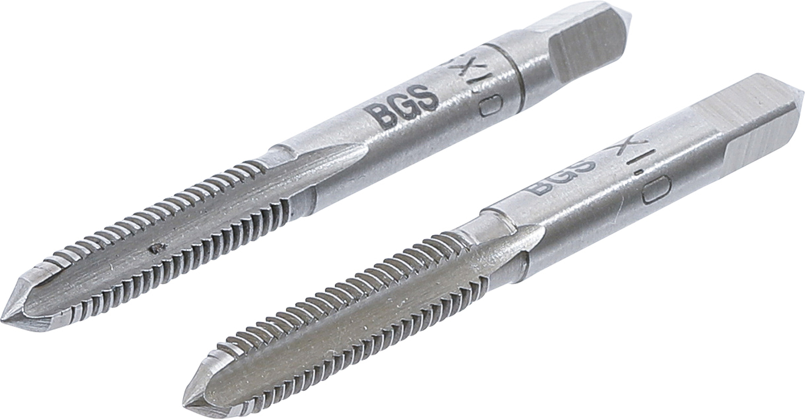 BGS Gewindebohrer | Vor- und Fertigschneider | M6 x 1.0 | 2-tlg.