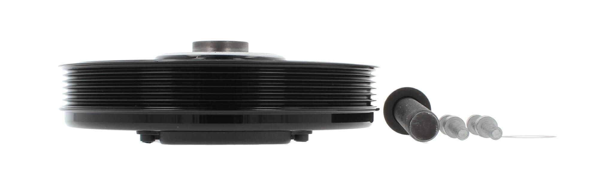 Riemenscheibensatz, Kurbelwelle