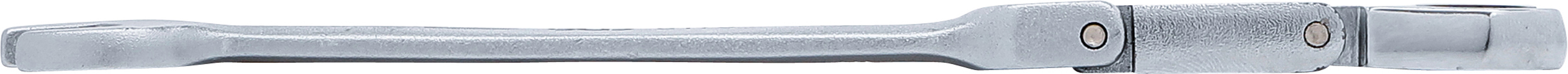 BGS Doppelgelenk-Ratschenring-Maulschlüssel | abwinkelbar | SW 10 mm