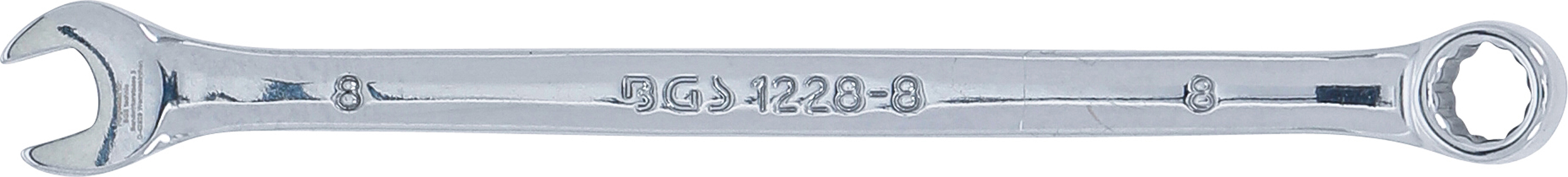 BGS Maul-Ringschlüssel | extra lang | SW 8 mm