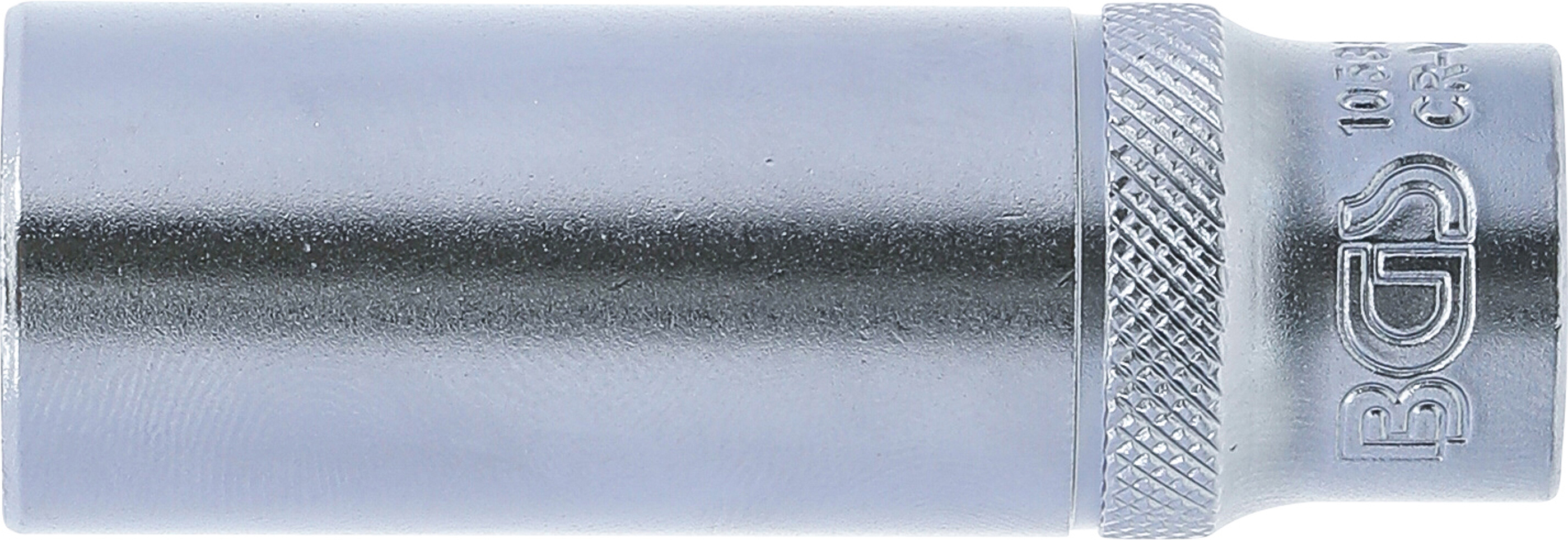 BGS Steckschlüssel-Einsatz Sechskant, tief | Antrieb Innenvierkant 10 mm (3/8") | SW 16 mm