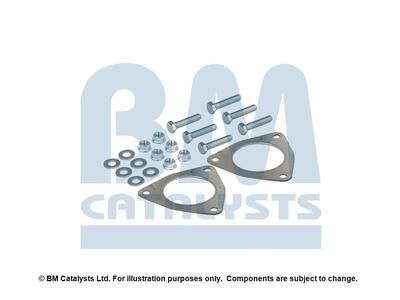 Montagesatz, Abgasrohr