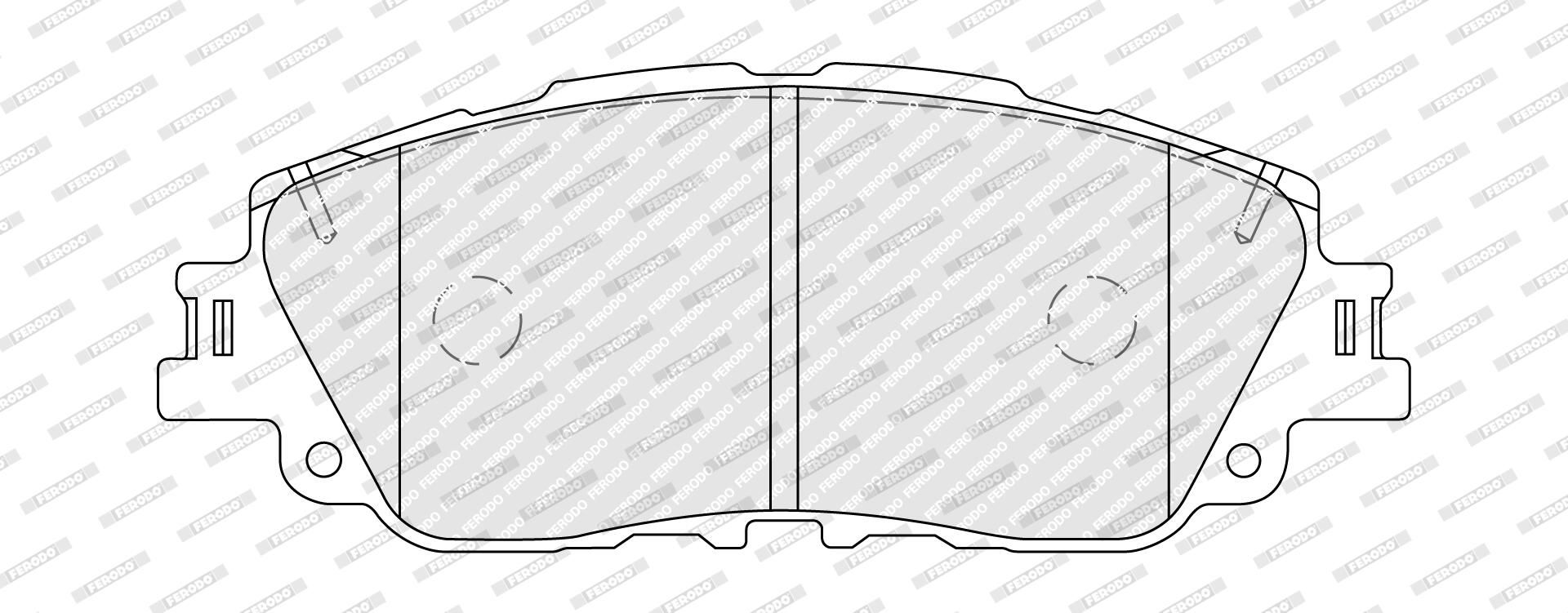Bremsbelagsatz, Scheibenbremse