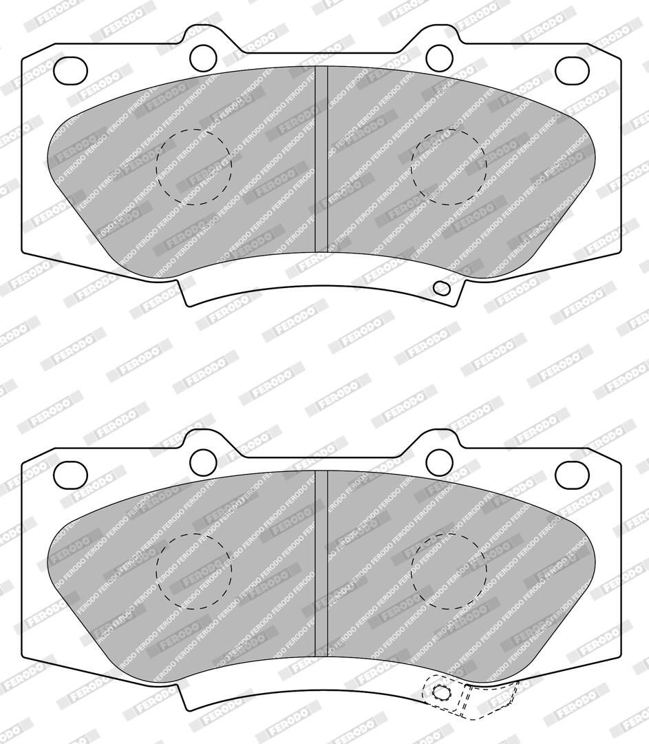 Bremsbelagsatz, Scheibenbremse