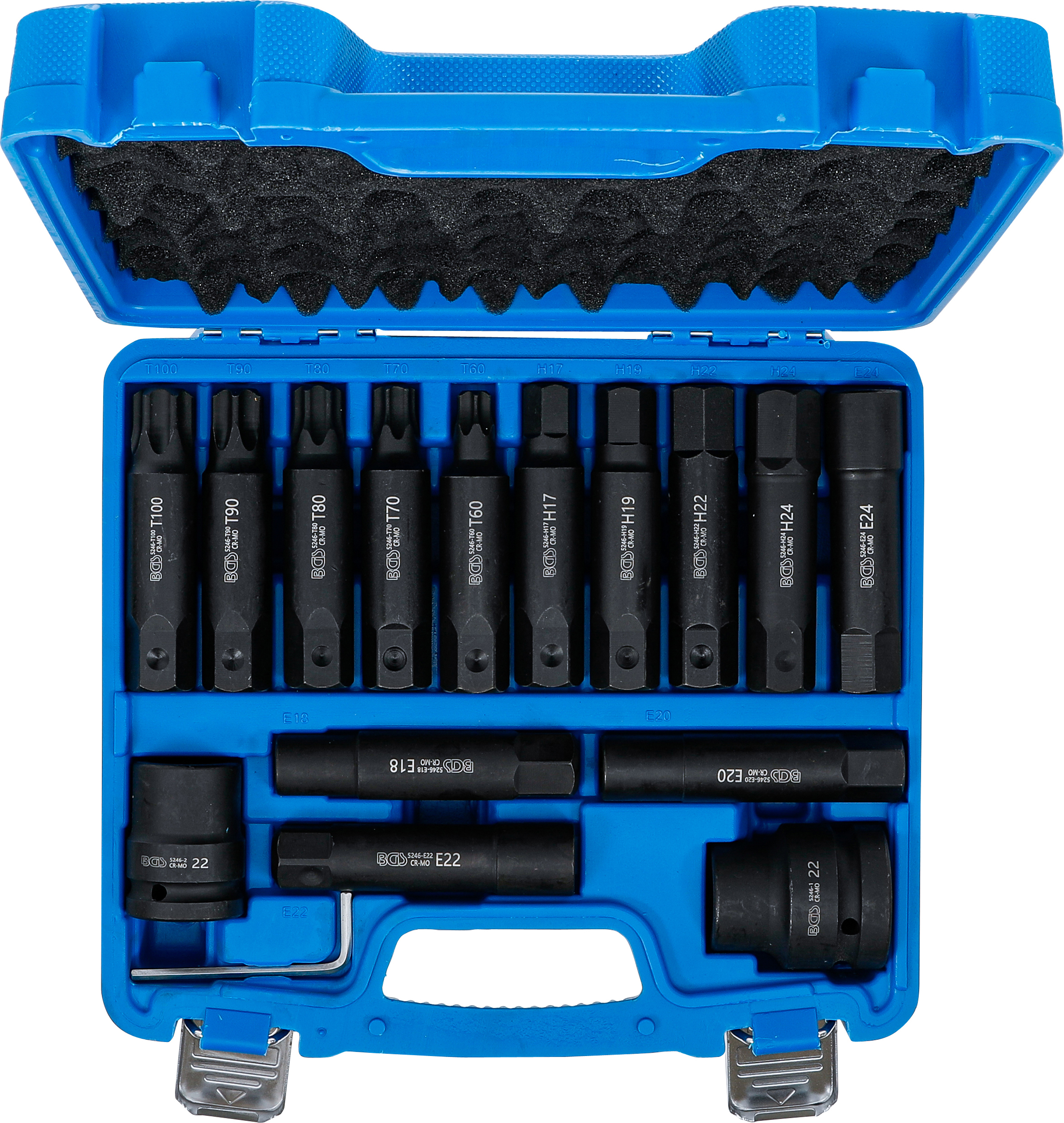 BGS Lkw-Bit-Satz | 20 mm (3/4") + 25 mm (1") | 16-tlg.