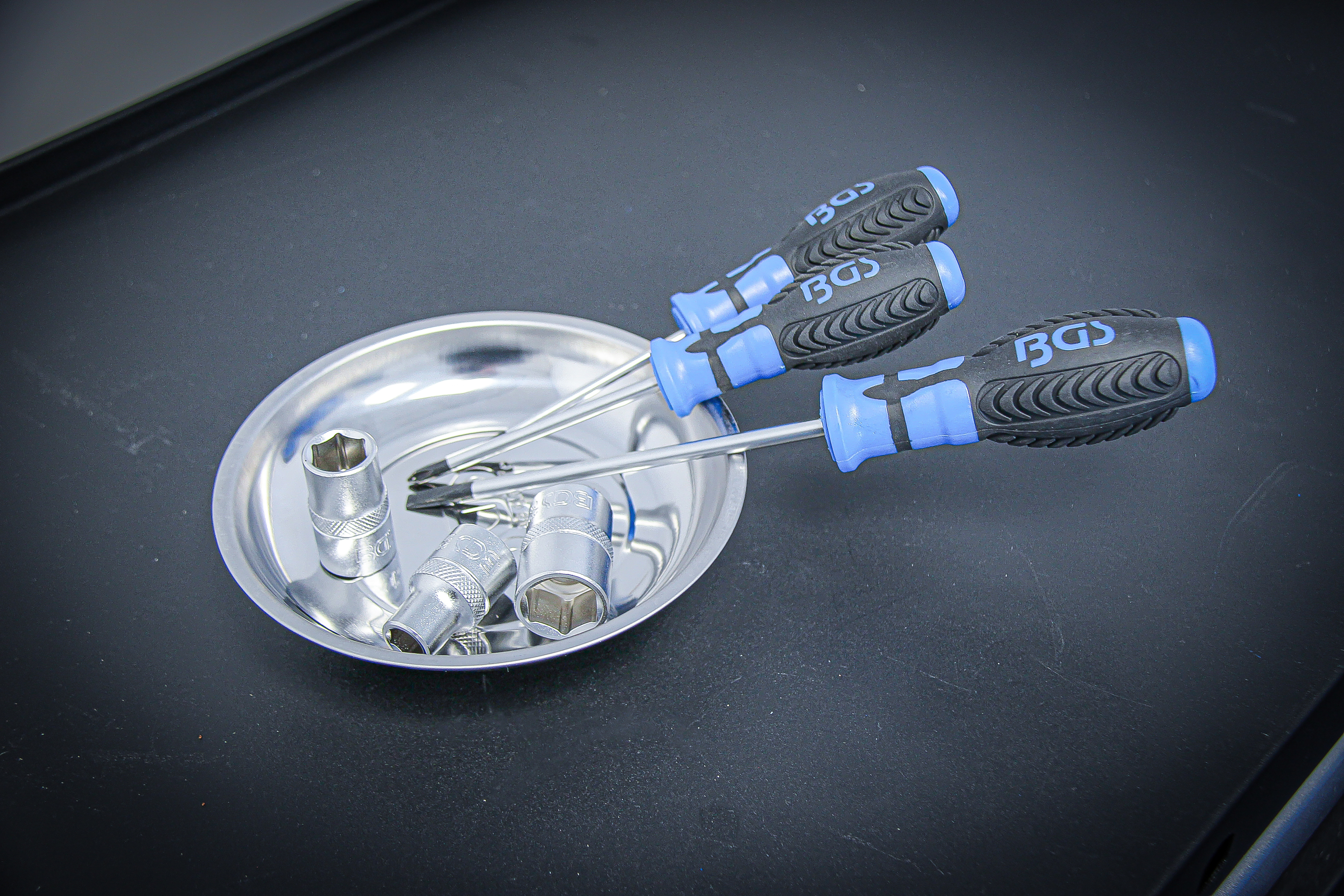 BGS Magnet-Haftschale | Edelstahl | Ø 150 mm