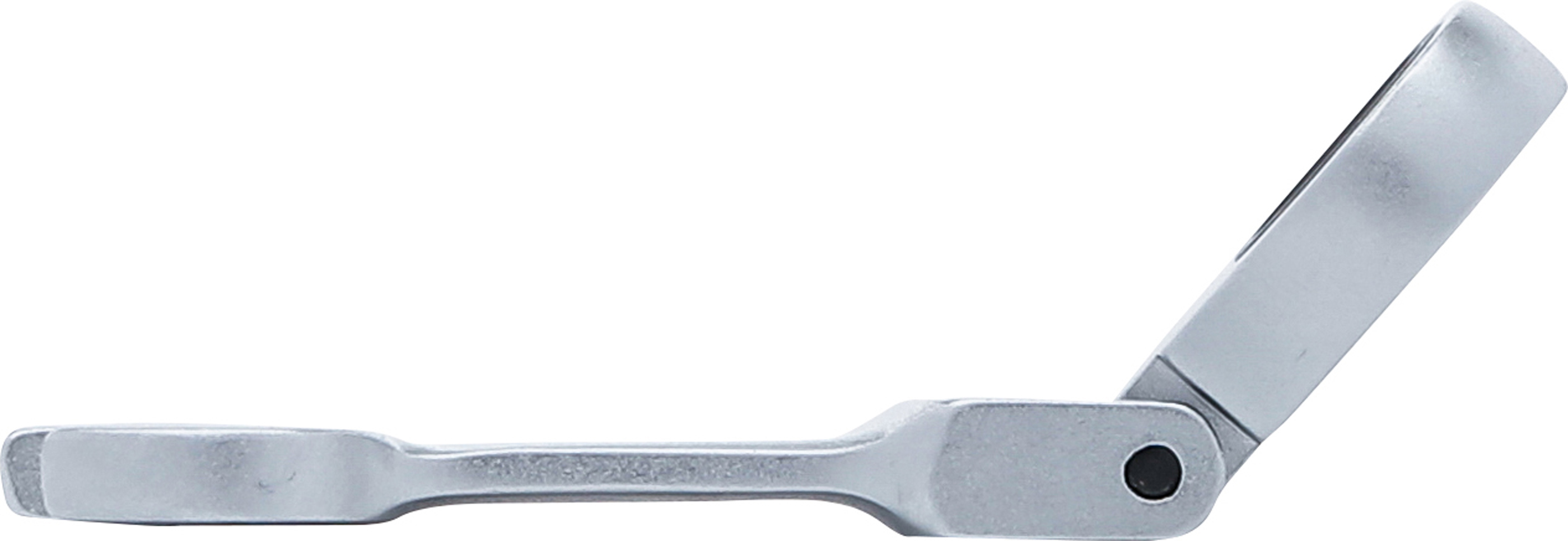 BGS Ratschenring-Maulschlüssel | kurz | abwinkelbar | SW 13 mm