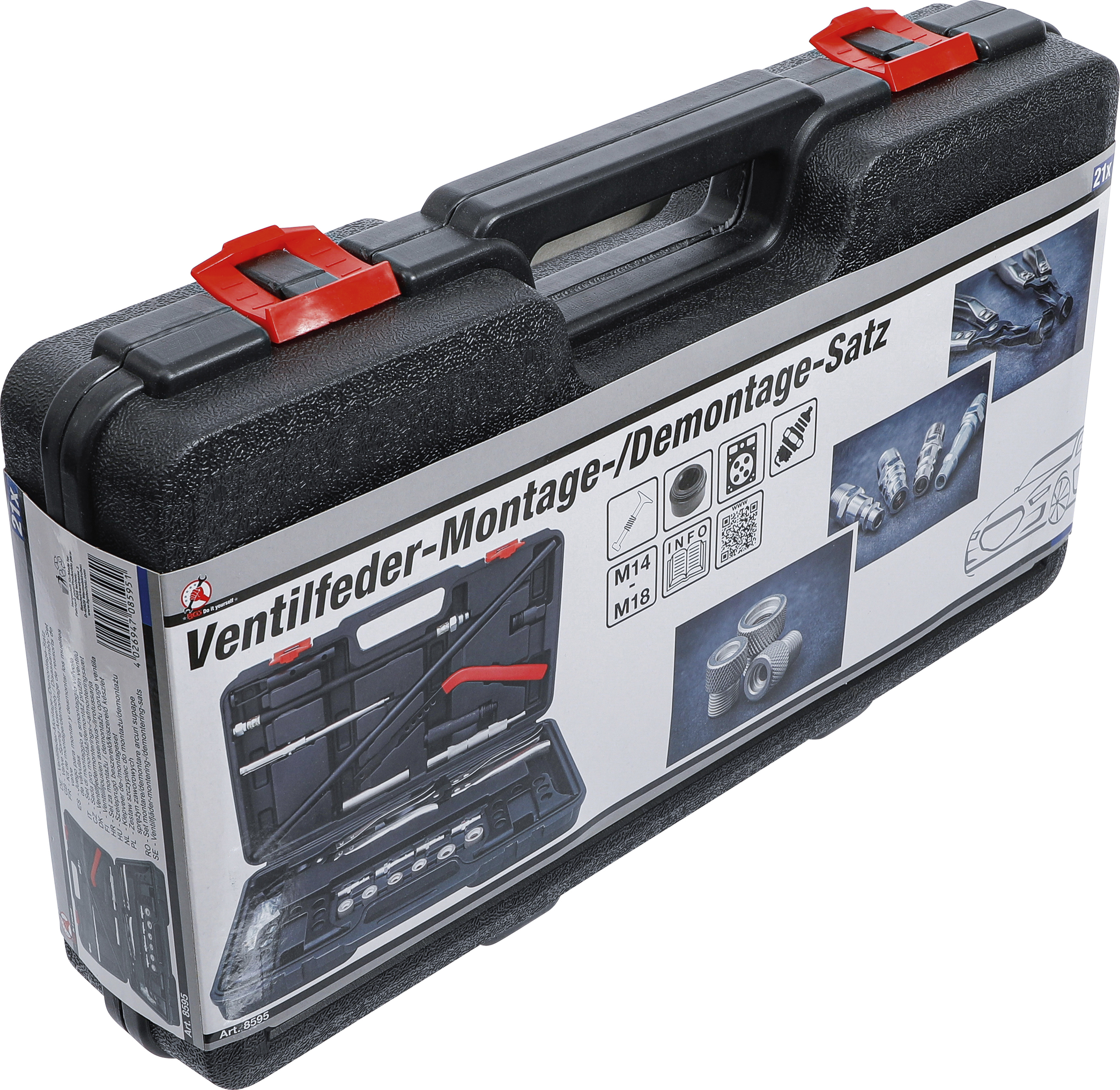 BGS Ventilfeder-Montage-/Demontage-Satz | universal | 21-tlg.