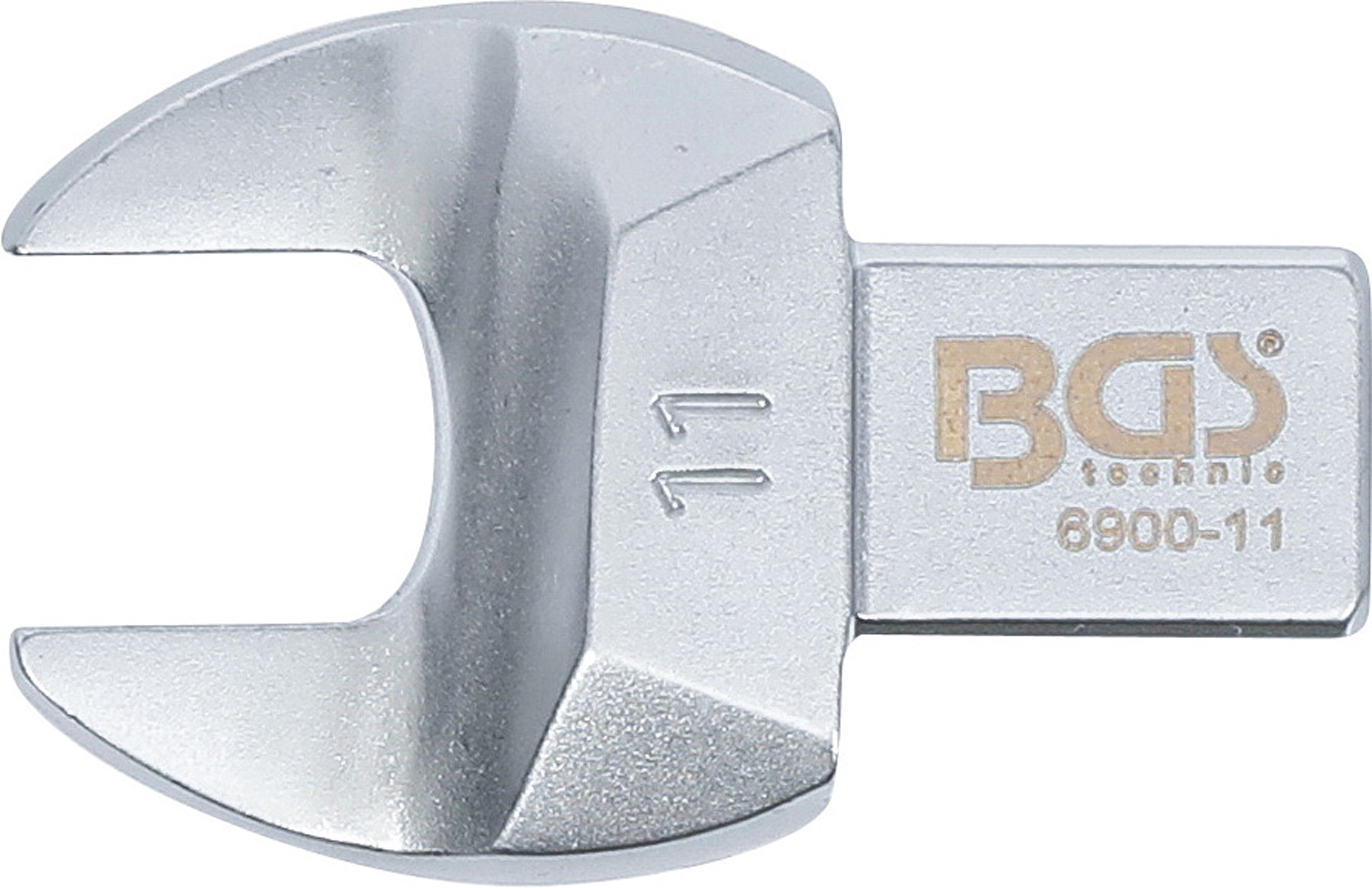 BGS Einsteck-Maulschlüssel | 11 mm | Aufnahme 9 x 12 mm
