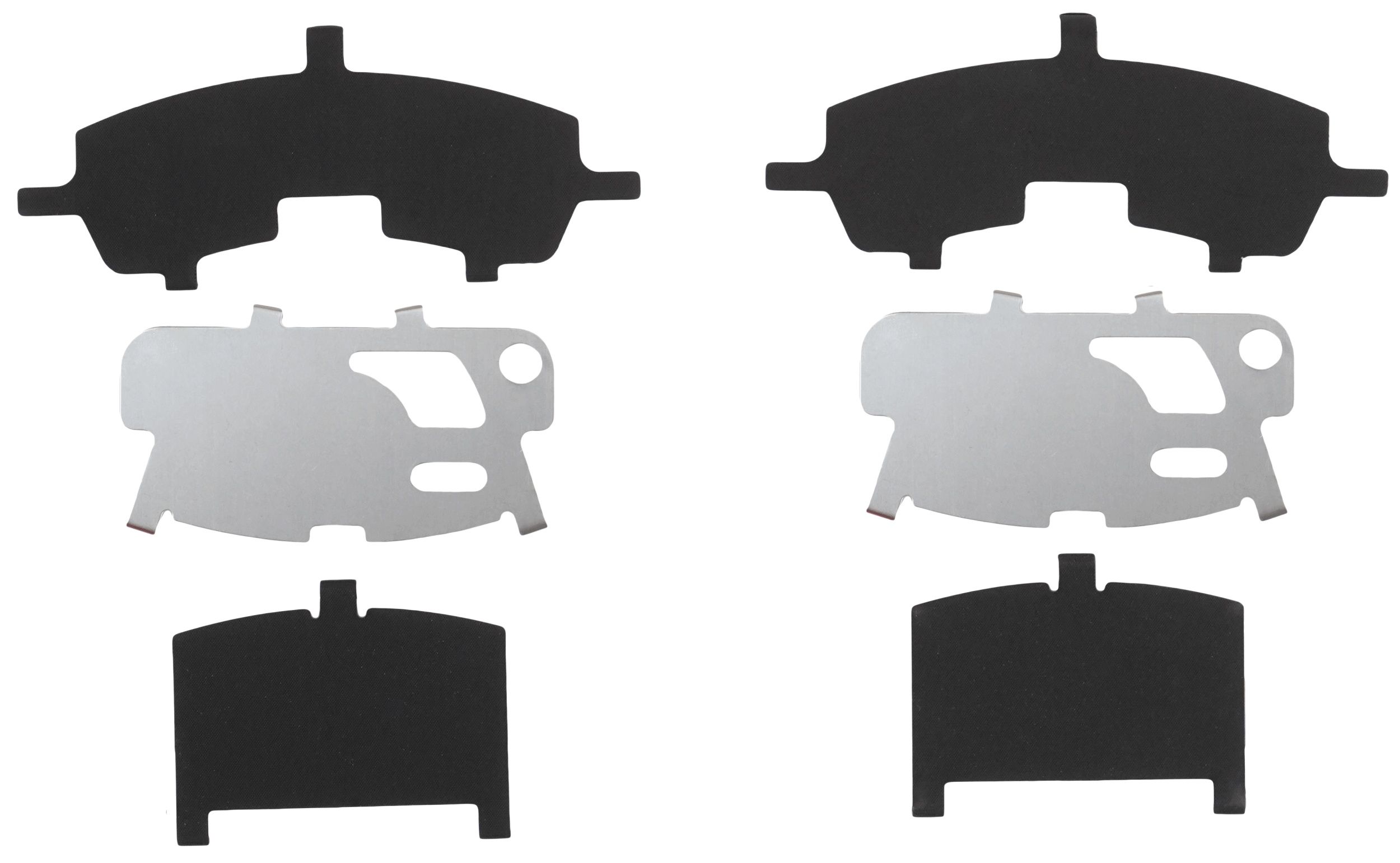 Bremsbelagsatz, Scheibenbremse