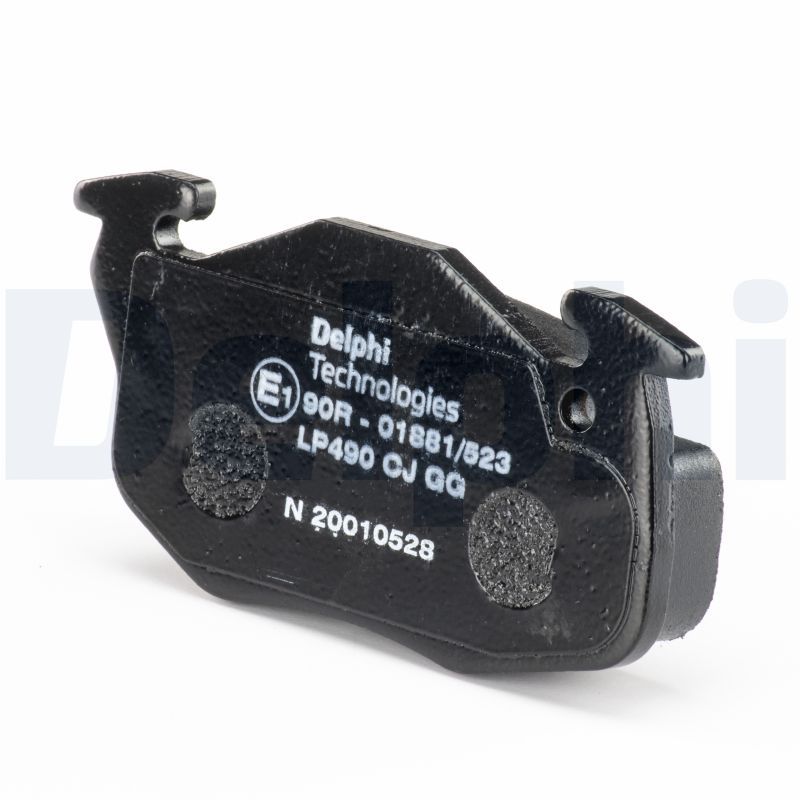 Bremsbelagsatz vorne , passt zu: CITROEN SAXO; PEUGEOT 106 I, 106 II, 205, 205 I, 205 II, 305, 305 I, 305 II, 309, 309 I, 309 II, 405 I, 405 II; RENAULT 11, 18 1.0-Electric 05.77-07.04