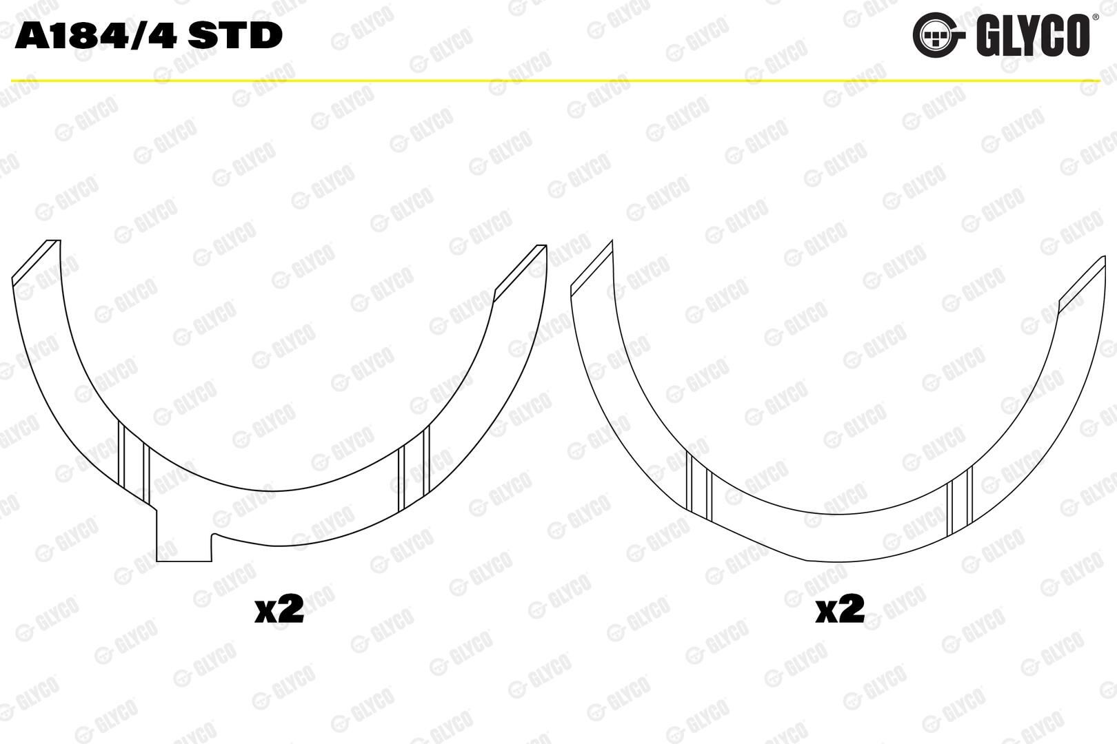 Distanzscheibe, Kurbelwelle