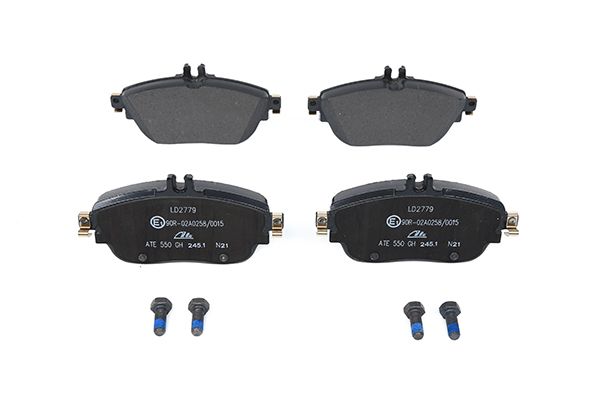 Bremsbelagsatz, Scheibenbremse