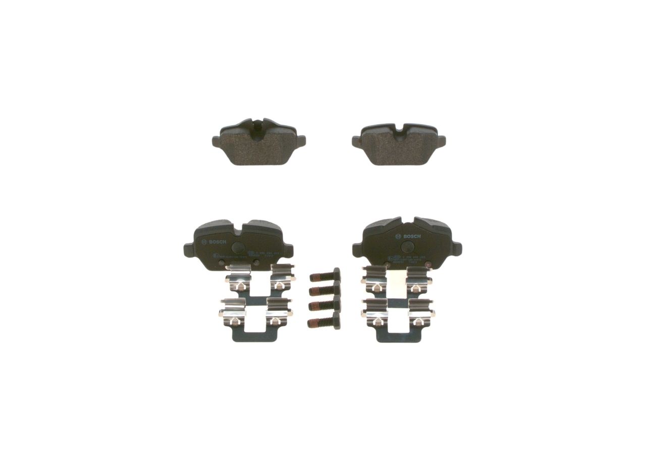 Bremsbelagsatz, Scheibenbremse