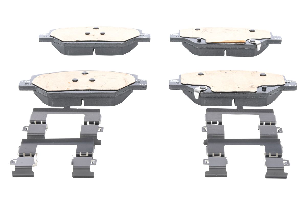 Bremsbelagsatz, Scheibenbremse