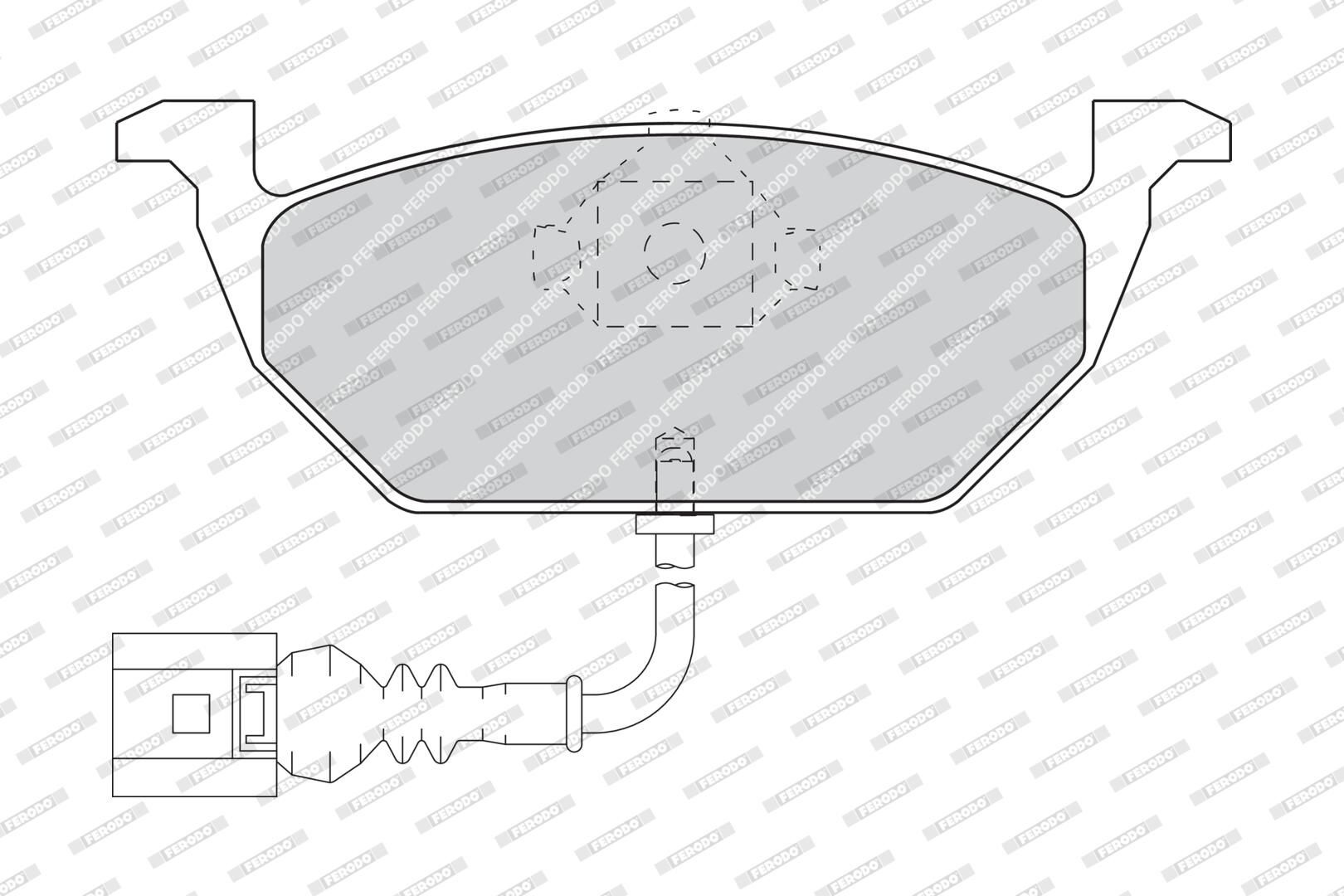 Bremsbelagsatz, Scheibenbremse