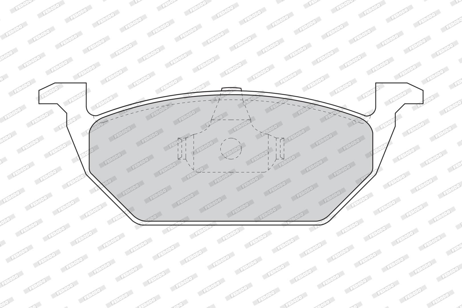 Bremsbelagsatz, Scheibenbremse