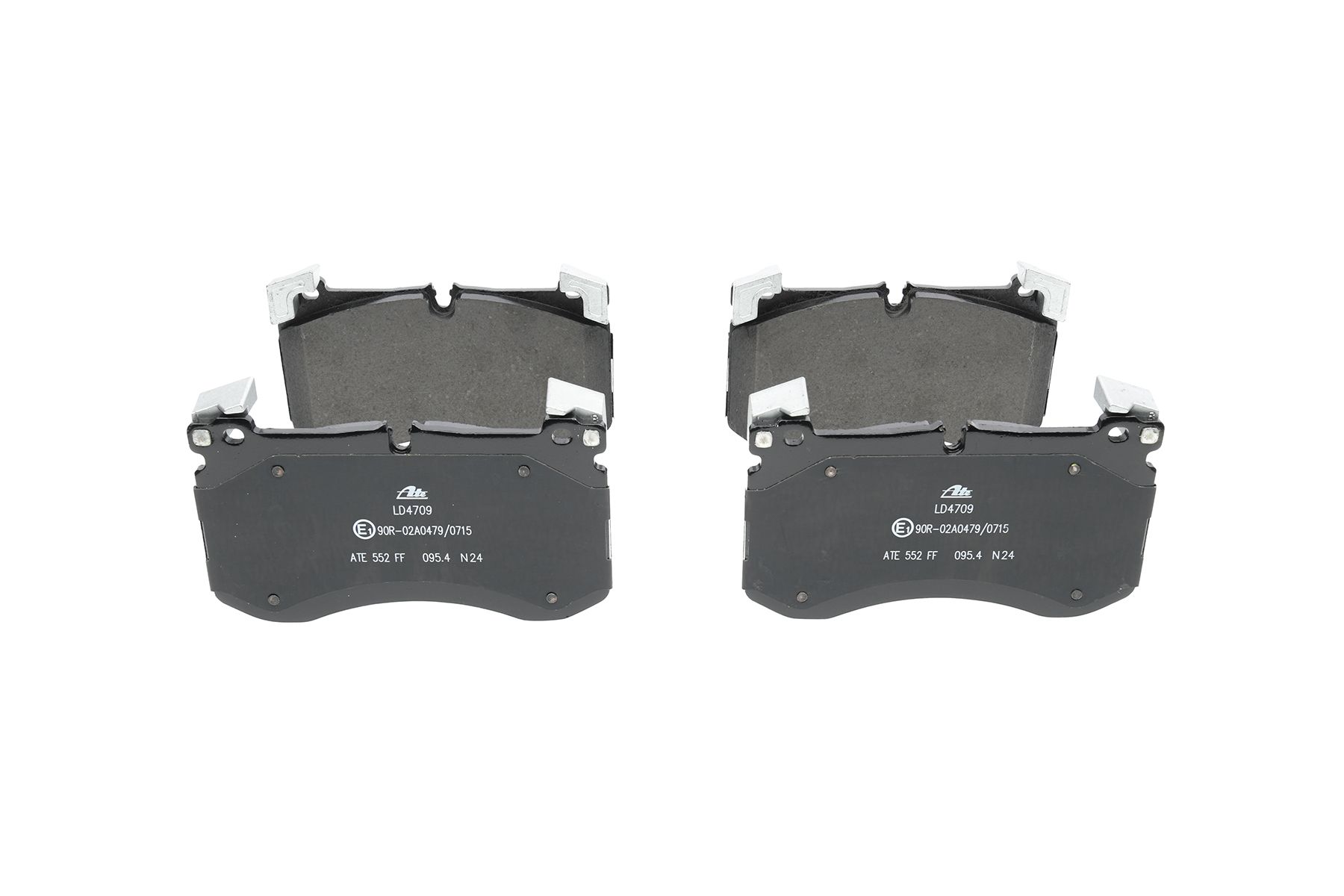 Bremsbelagsatz, Scheibenbremse