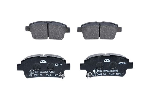 Bremsbelagsatz, Scheibenbremse