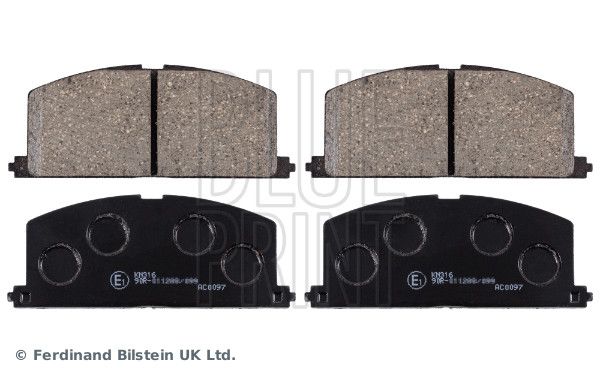 Bremsbelagsatz, Scheibenbremse