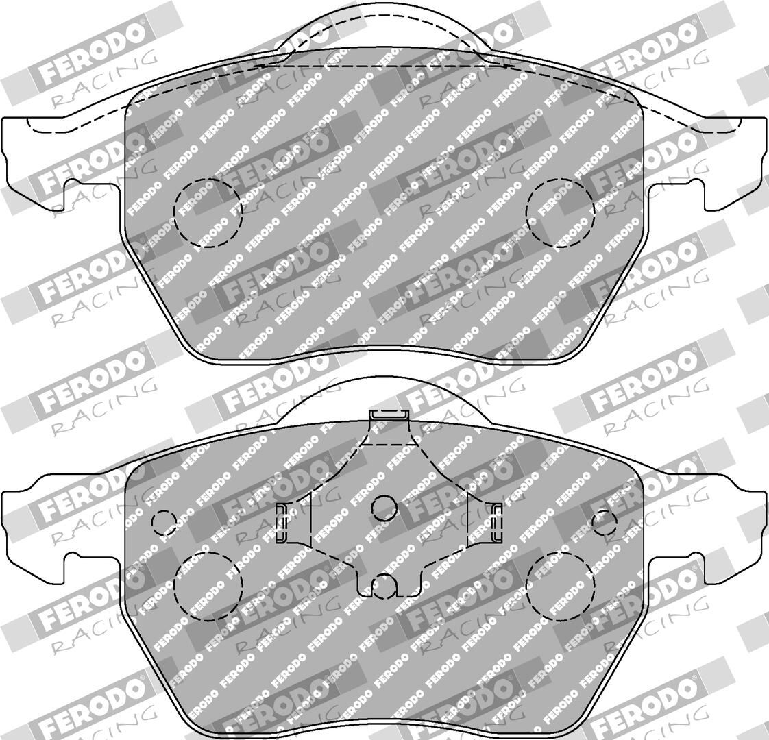 Bremsbelagsatz, Scheibenbremse