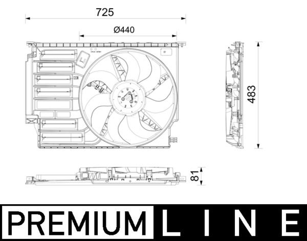 Lüfter, Motorkühlung