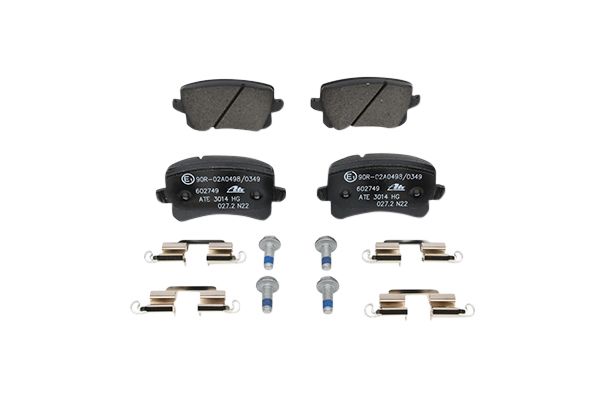 Bremsbelagsatz, Scheibenbremse