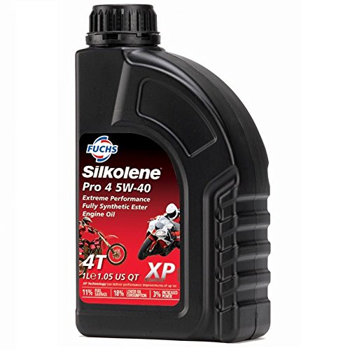 5W-40 Fuchs Silkolene Pro 4 XP Motorrad Motoröl 1 Liter