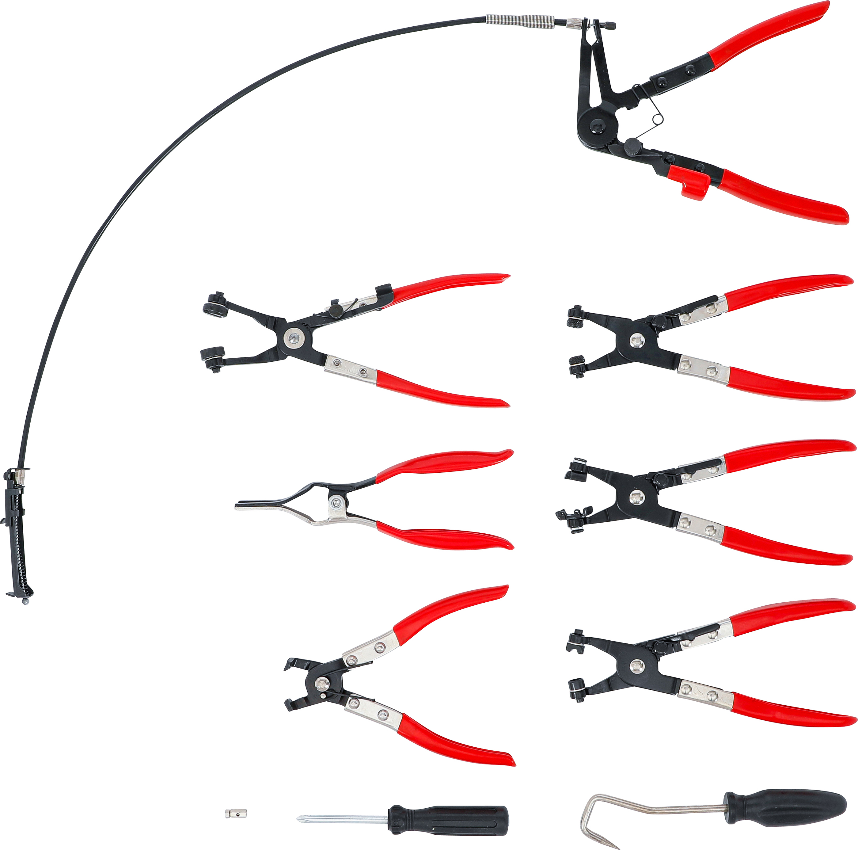 BGS Schlauchklemmenzangen-Satz | 10-tlg.