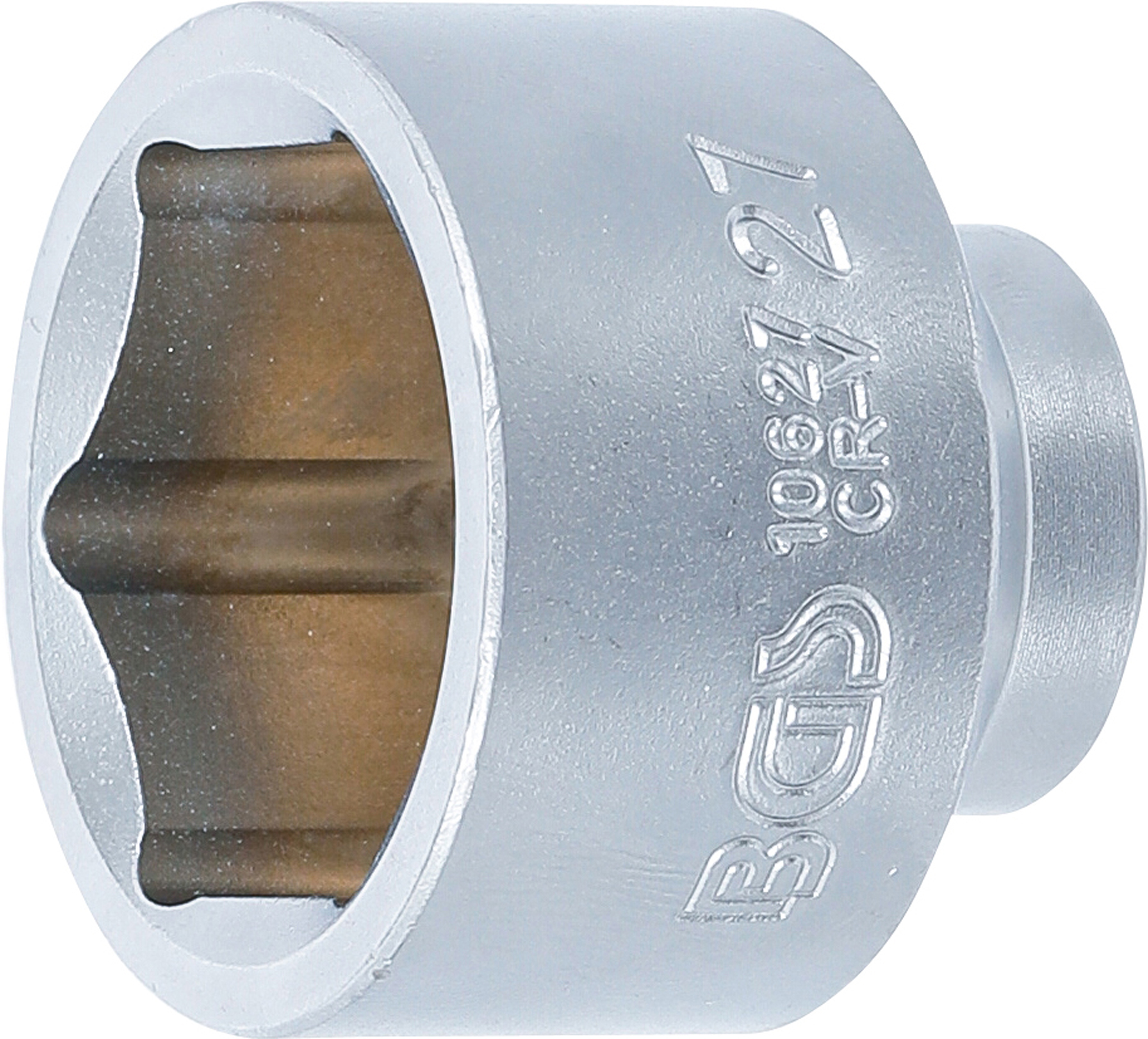 BGS Steckschlüssel-Einsatz Sechskant | Antrieb Innenvierkant 10 mm (3/8") | SW 27 mm