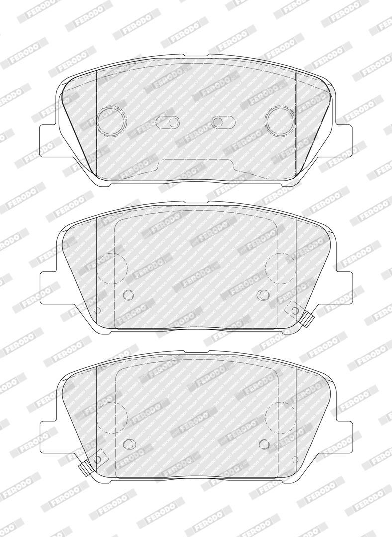 Bremsbelagsatz, Scheibenbremse